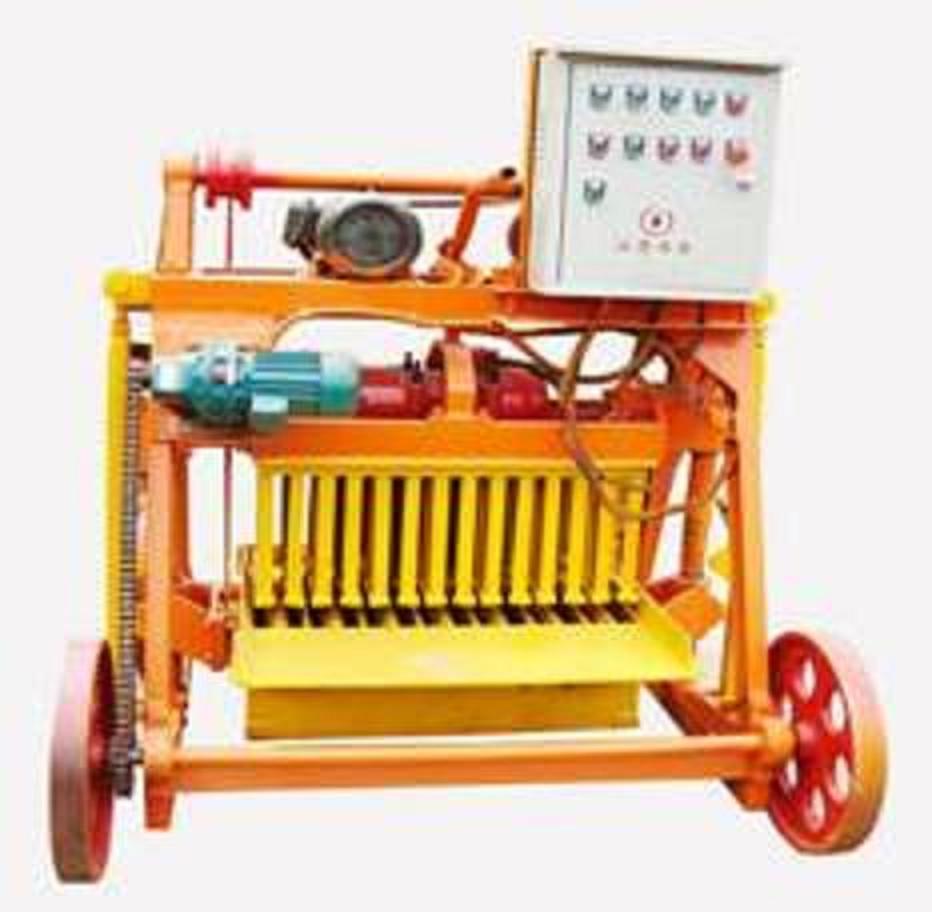 QT40-3B movable hollow block machine
