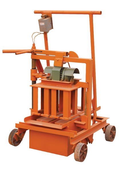 QT40-3Csmall manual block making machine