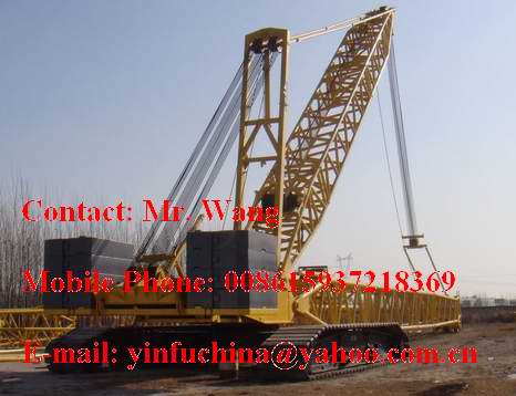 used 450t crawler Crane DEMAG CC2500