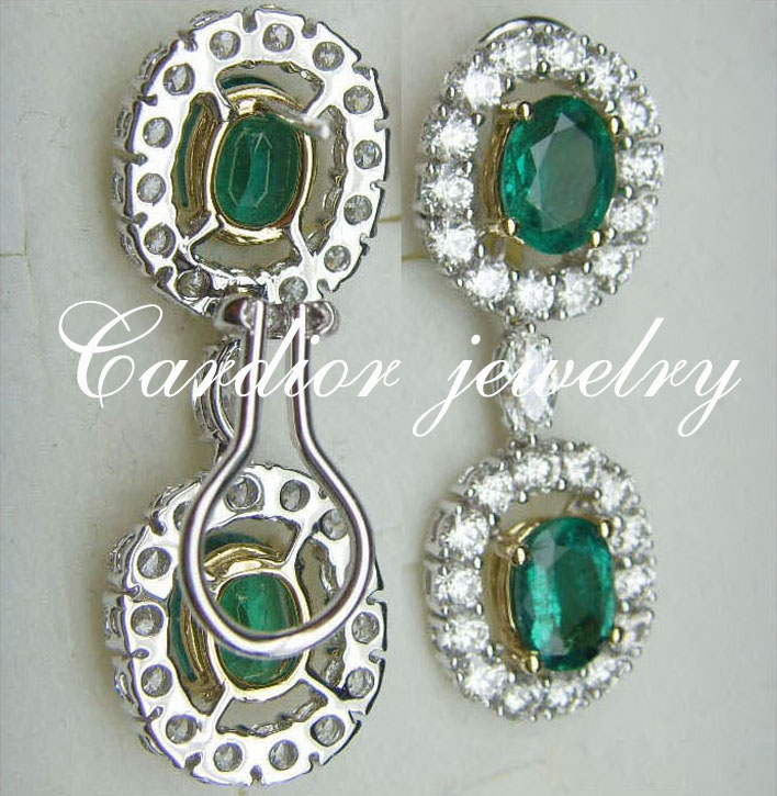 Cardior Jewelry-18k white gold earrings