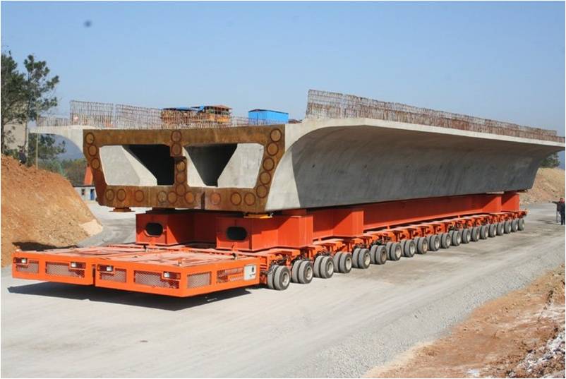 Self-propelleed Modular Trailer