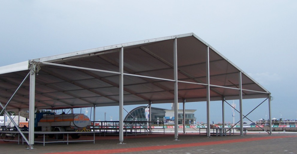 big tent party tent warehouse storage tent