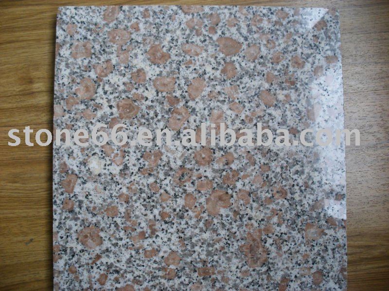 red granite tile