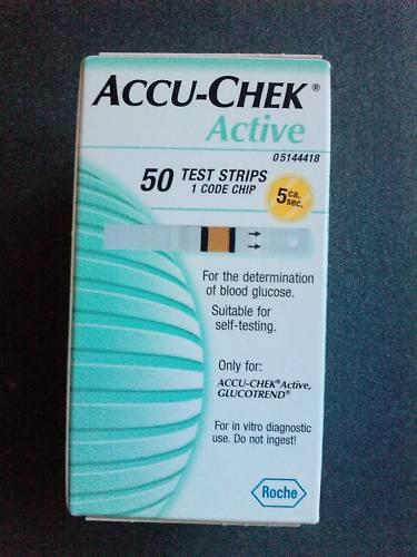 ACCU CHEK ACTIVE 50 STRIPS