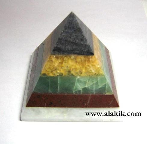 Gemstone Pyramids - Crystal Quartz Pyramid