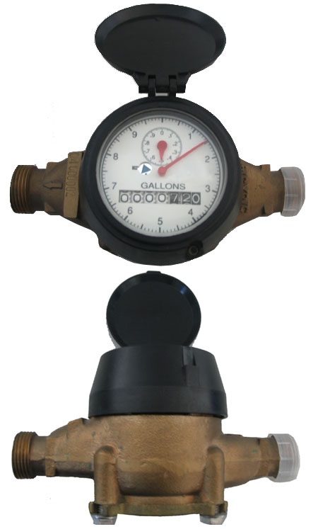 PME-Multi-jet dry typ vane wheel water meter