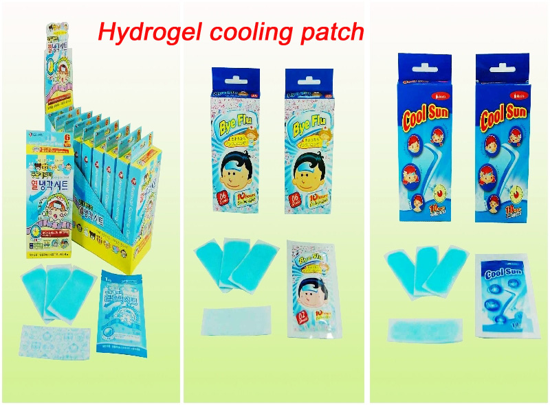 Fever cooling gel patch for baby