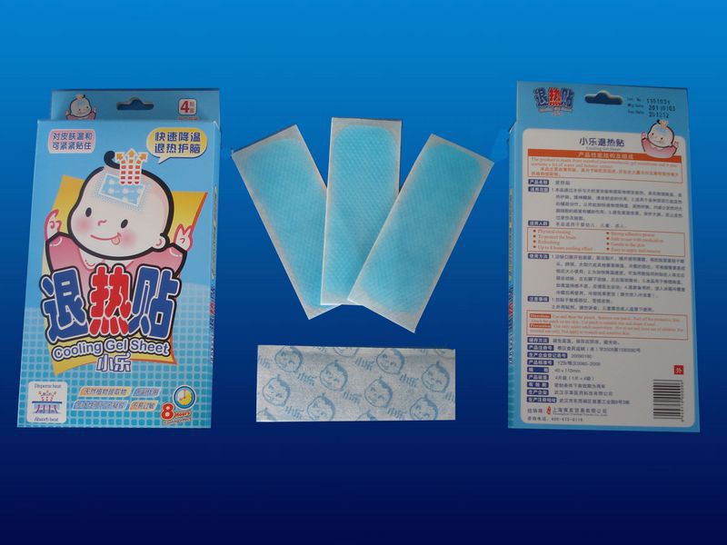 Fever cooling gel sheet