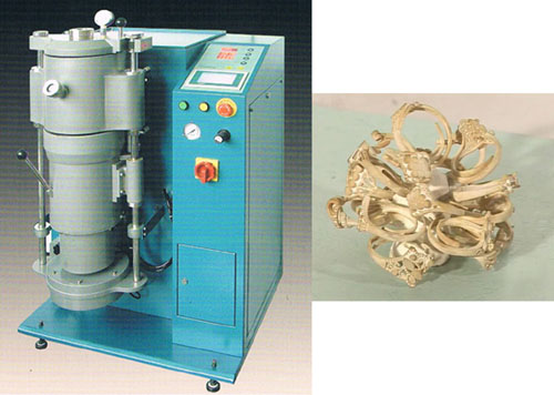 automatically microcomputer vacuum casting machine
