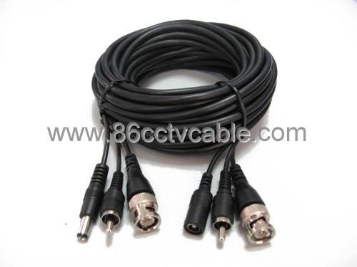 CCTV Audio Video Power Cable, Plug Play Cable