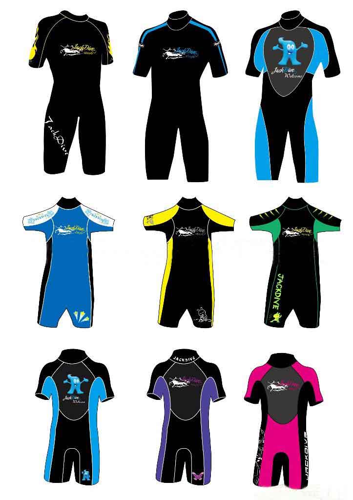 Neoprene Surfing Wetsuits EN-SS07