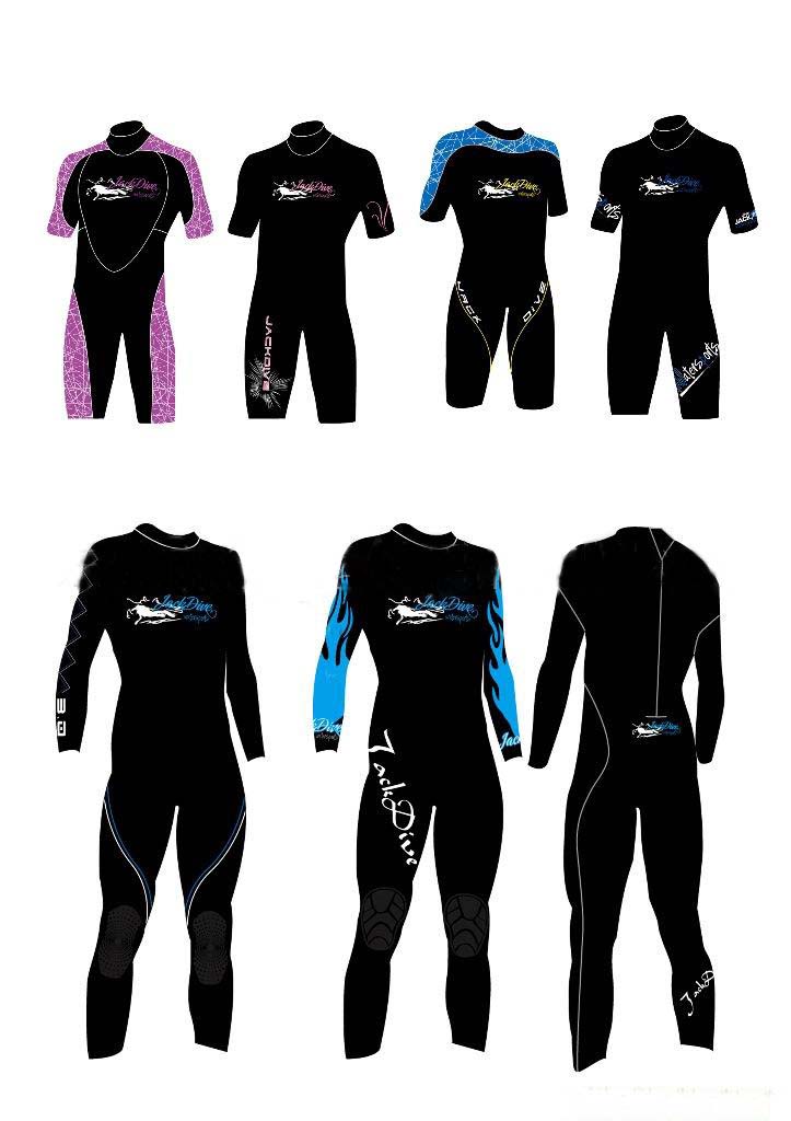 Neoprene Surfing Wetsuits EN-SS10