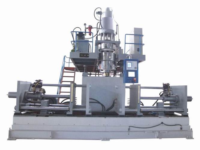 automatic double station blow molding machine