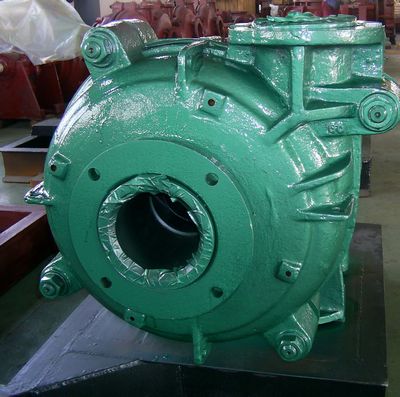 Rubber lined slurry pump
