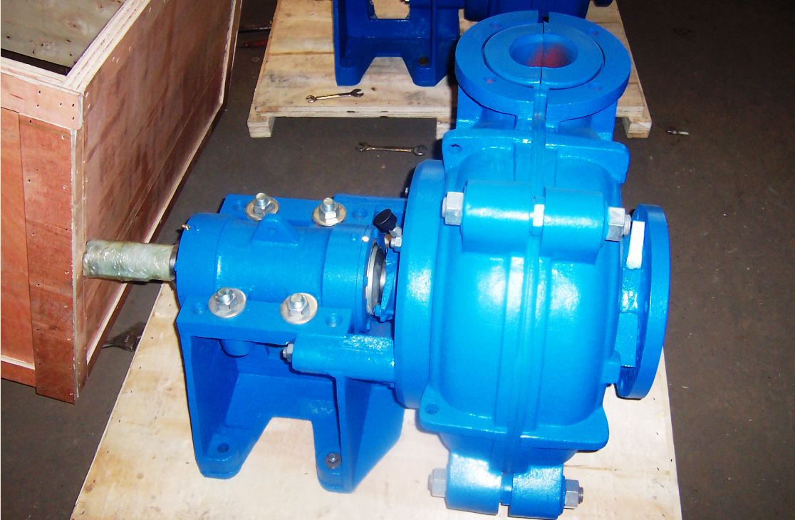 metal lined slurry pump