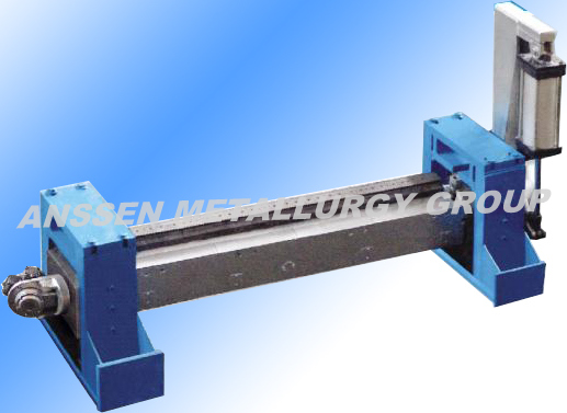Sawtooth-shaped slab deburring machine