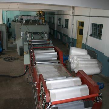 Turf net production line