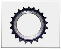 Casting sprocket wheel