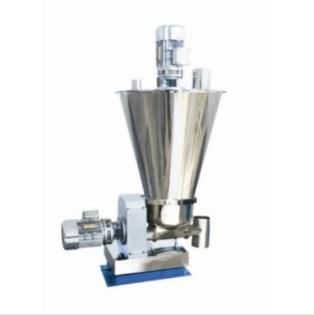 Twin screw volumetric feeders