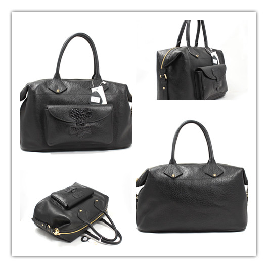 leather handbag