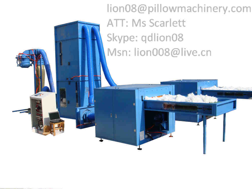 Ball fiber pillow filling machine