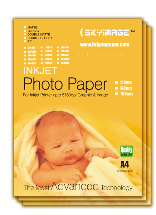 120gsm Double-Side Matte Coated paper