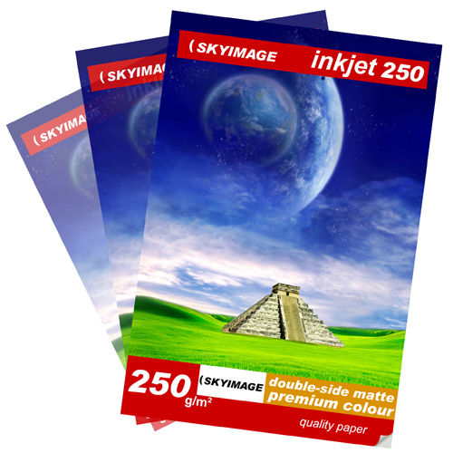 250gsm Double-Side Matte Coated paper