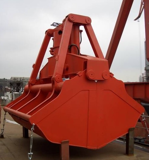 electro hydraulic clamshell bulk grab