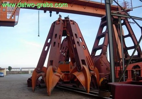 submarine salvage orange peel grab