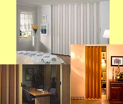 pvc foldable door