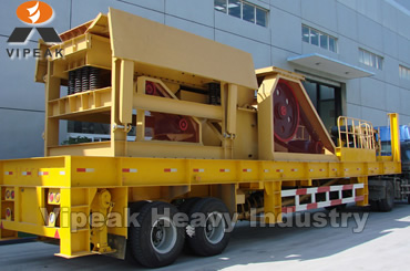 Portable type series mobile crusher