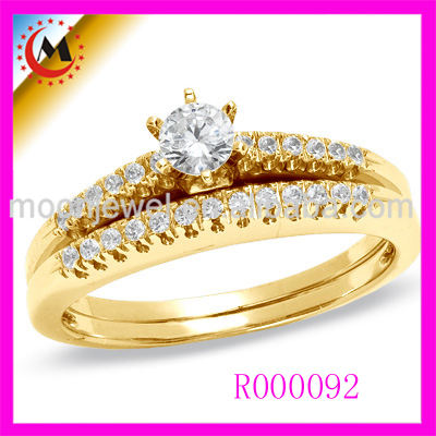 Imitation Diamond Wedding Ring R000092