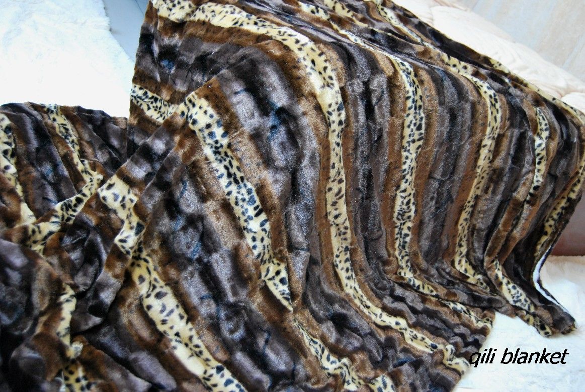 fashionable plush short pile blanket