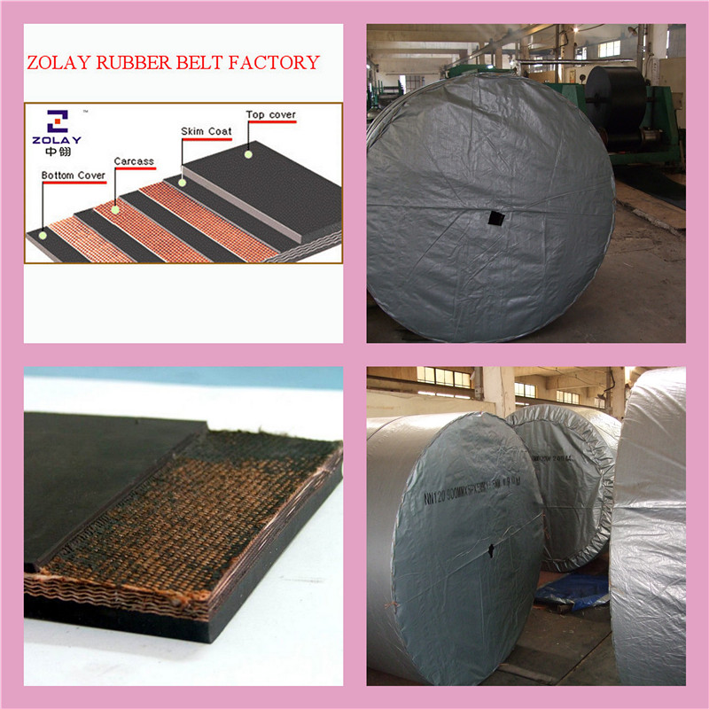 RUBBER CONVEYOR BELTING
