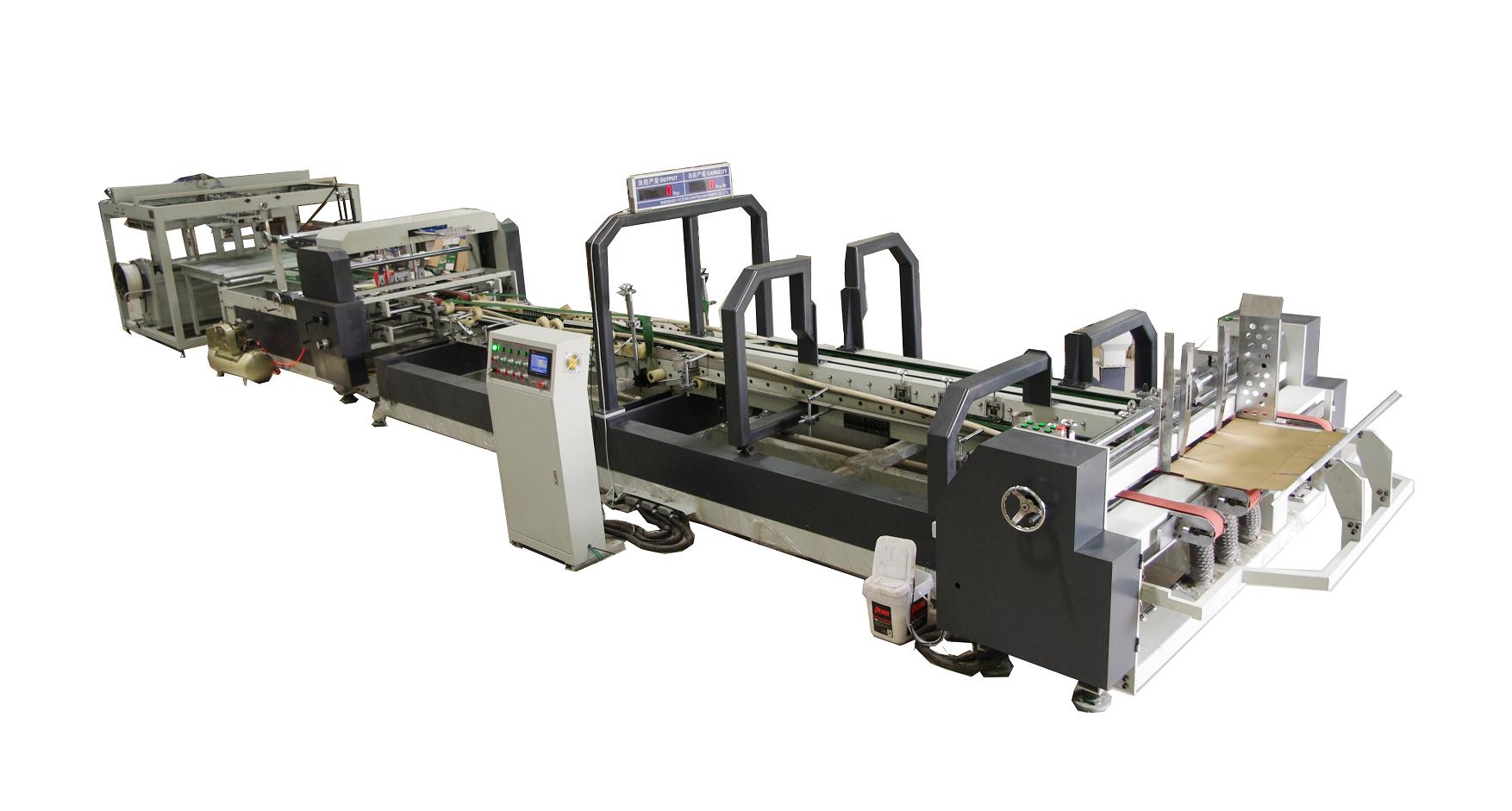 VFGA Automatic Folder Gluer and Strapping Machine