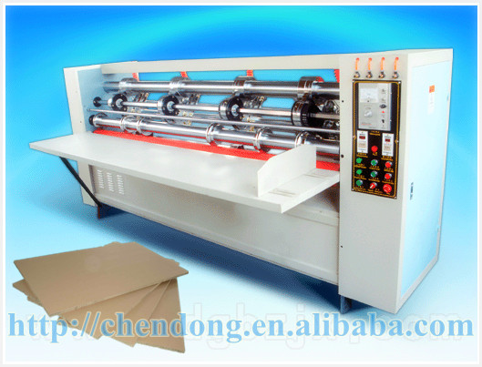 Pre-scoring Type corrugated box making machine
