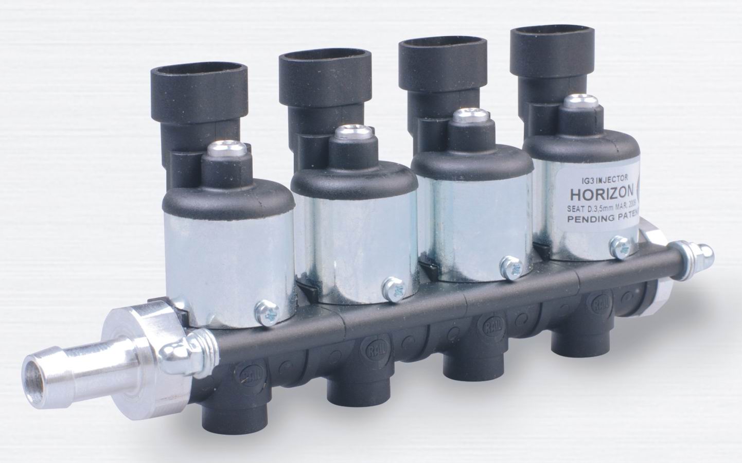 CNG injection rail