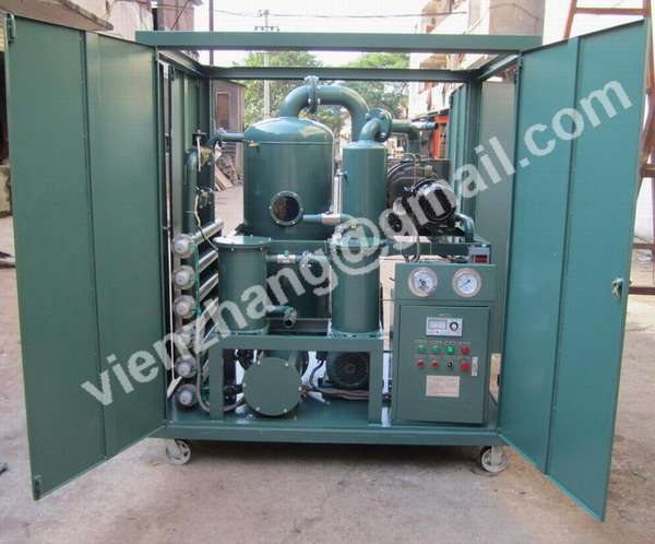 Double Stage Vacuum Insulating Oil Purifier System