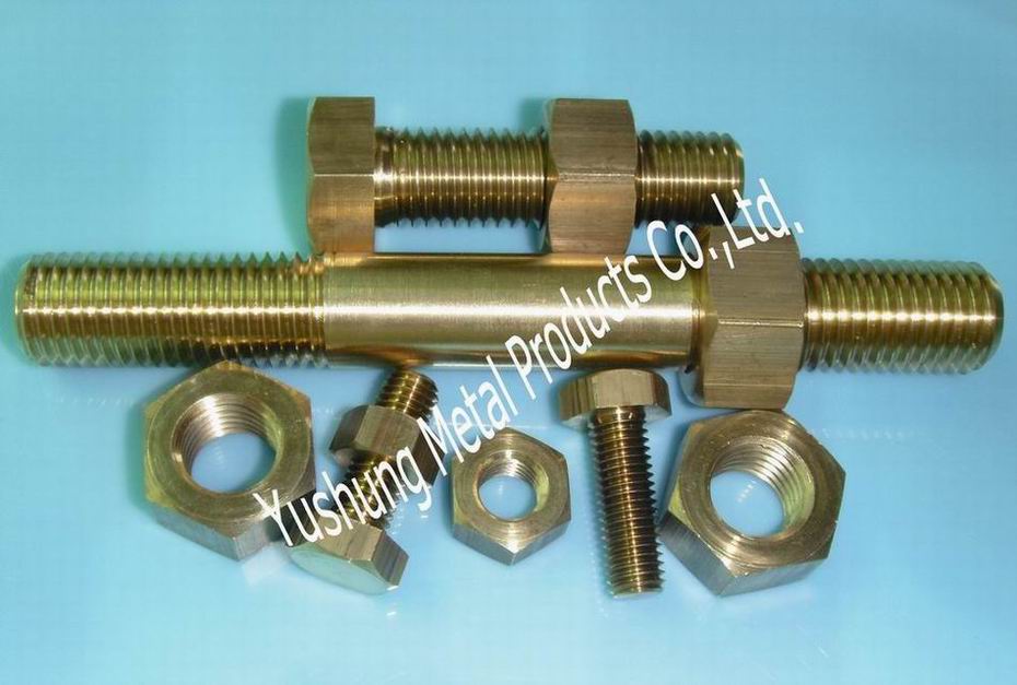 aluminium bronze fastener,bolt,nut,stud