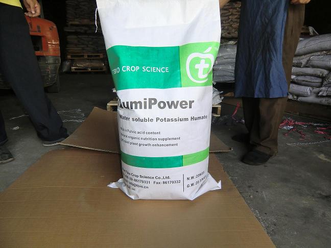 100% water soluble potassium humate powder