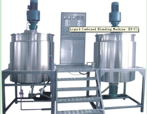 Self-Suction Vacuum Emulsifying Mixing Machine