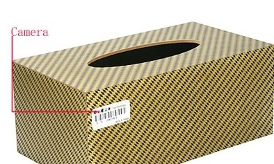 Tissue Box Hidden Spy Camera, Hidden Camera