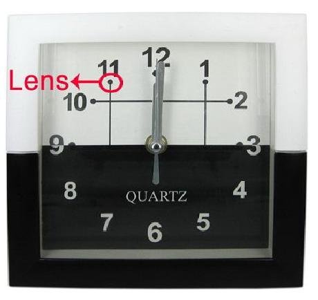 720 x 480 Clock hidden Camera with Remte Control