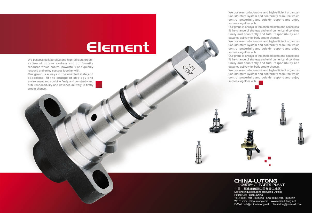 diesel engine parts - diesel plunger