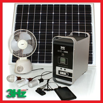 100W Solar Mobile Power System