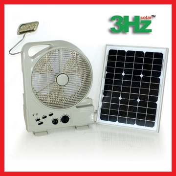 12"solar fan