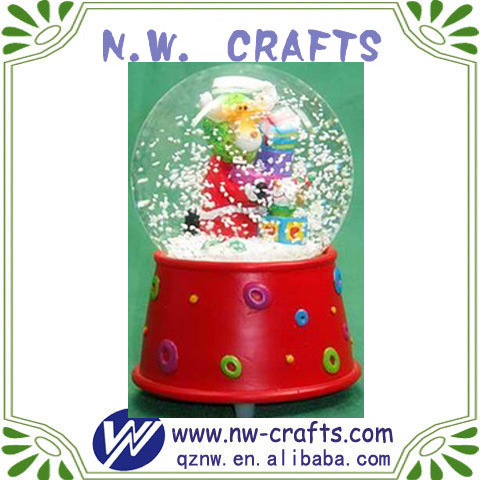 Shiny snowman ball gifts
