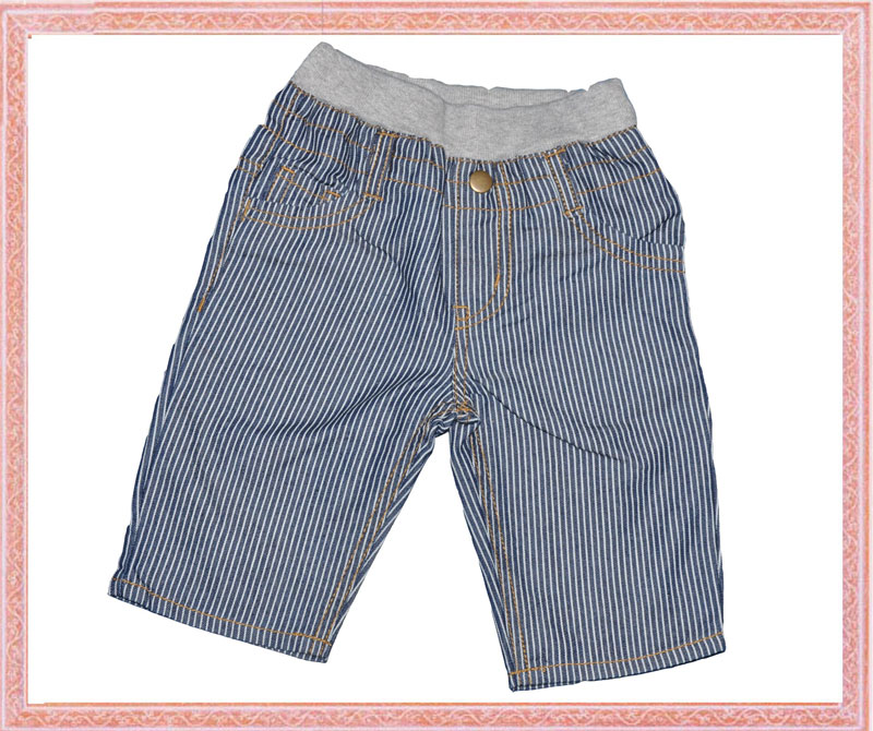 striped casual children long pants