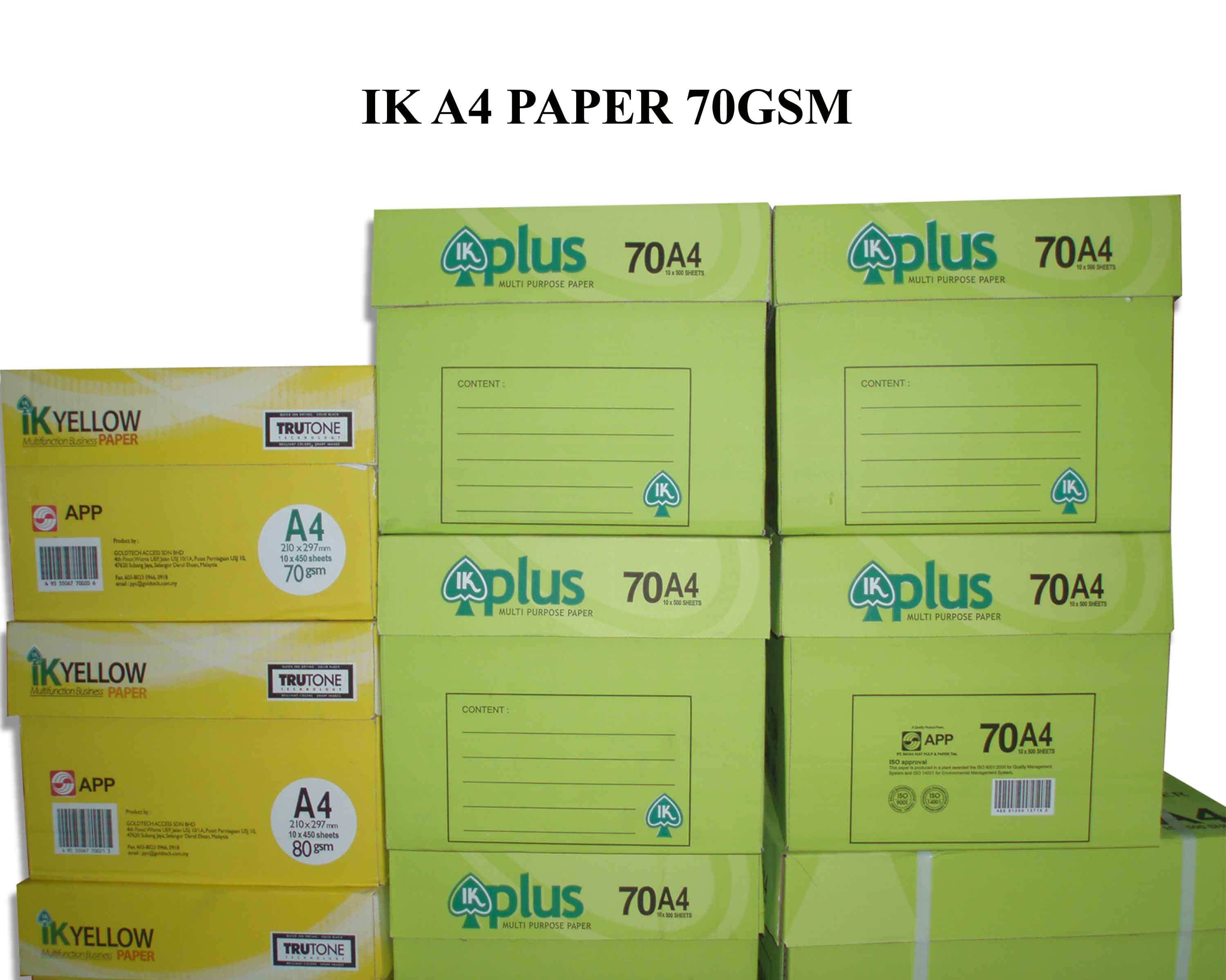 IK Copy Photocopy Paper 70gsm
