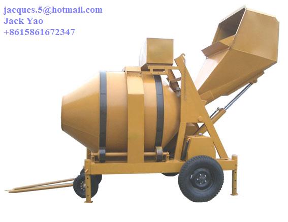 three bags cement concrete mixer